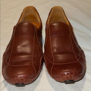 Pikolinos Made In Spain Men’s Brown Leather Driving Shoes  Size 9 / 42 EUC